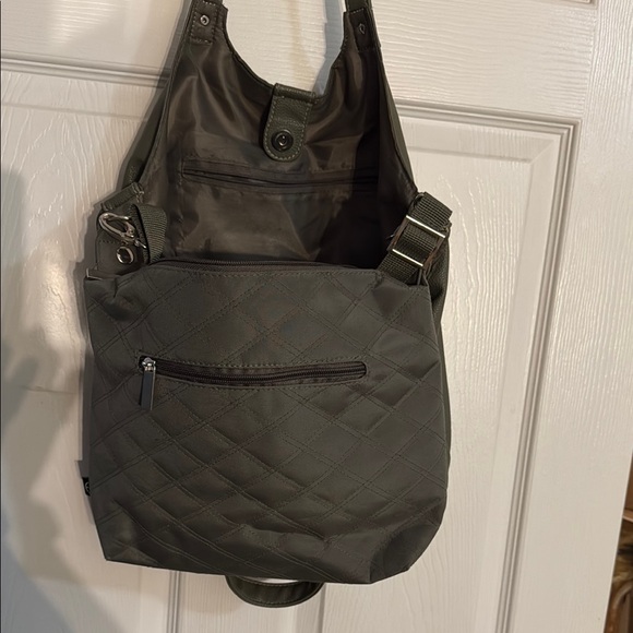 Casual Ganz Green  Tote Bag with Long Straps - Picture 3 of 10